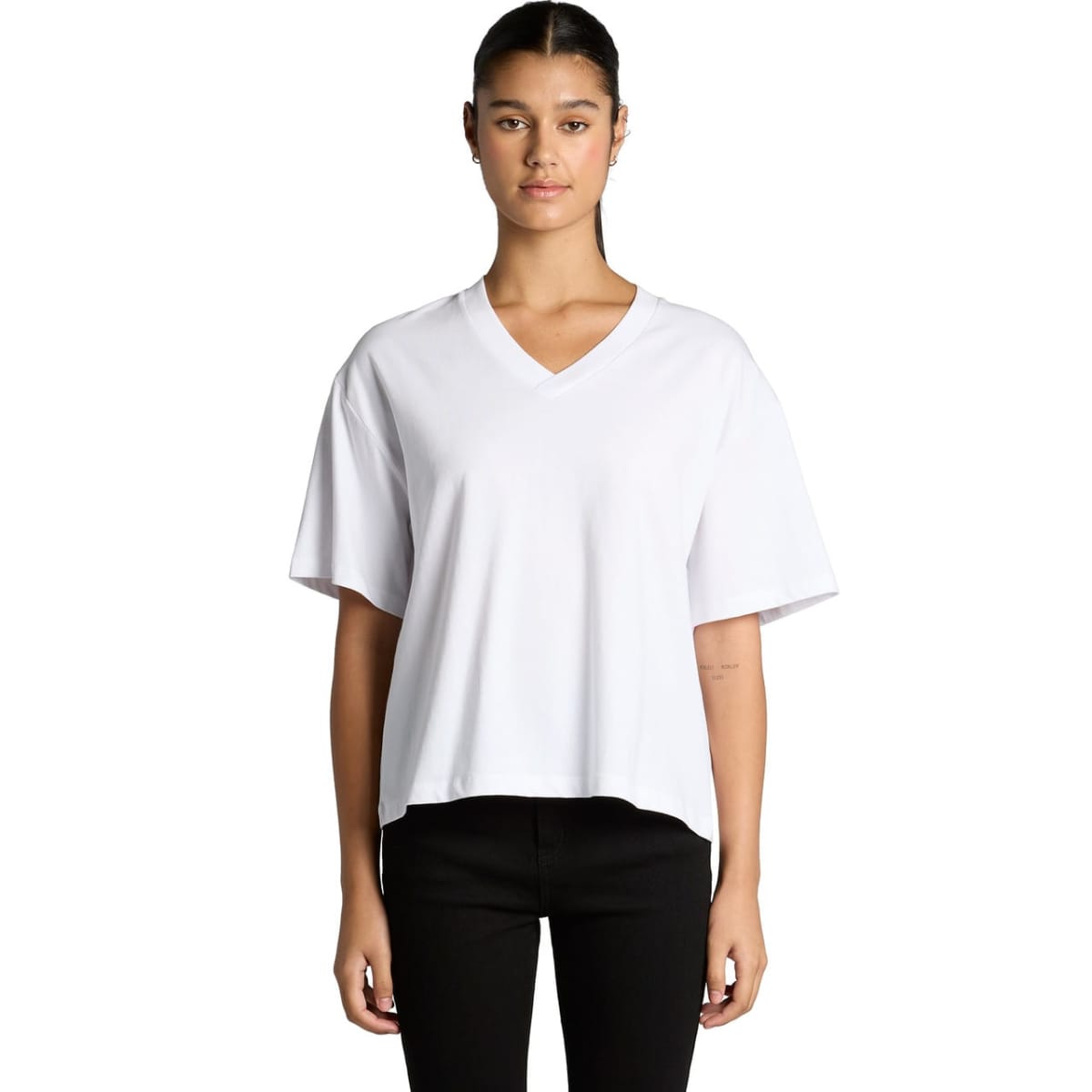 Wo’s Martina V Neck Tee - Image 3
