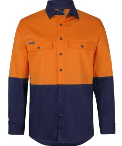 Hi-Vis Pro Stretch Long Sleeve Shirt